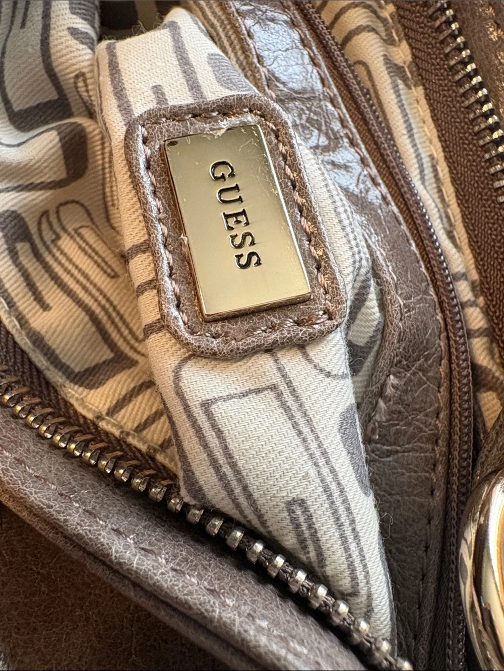 Guess sleek taupe